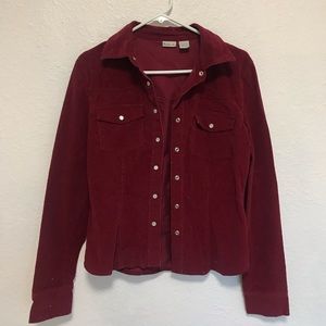 Red Corduroy Jacket